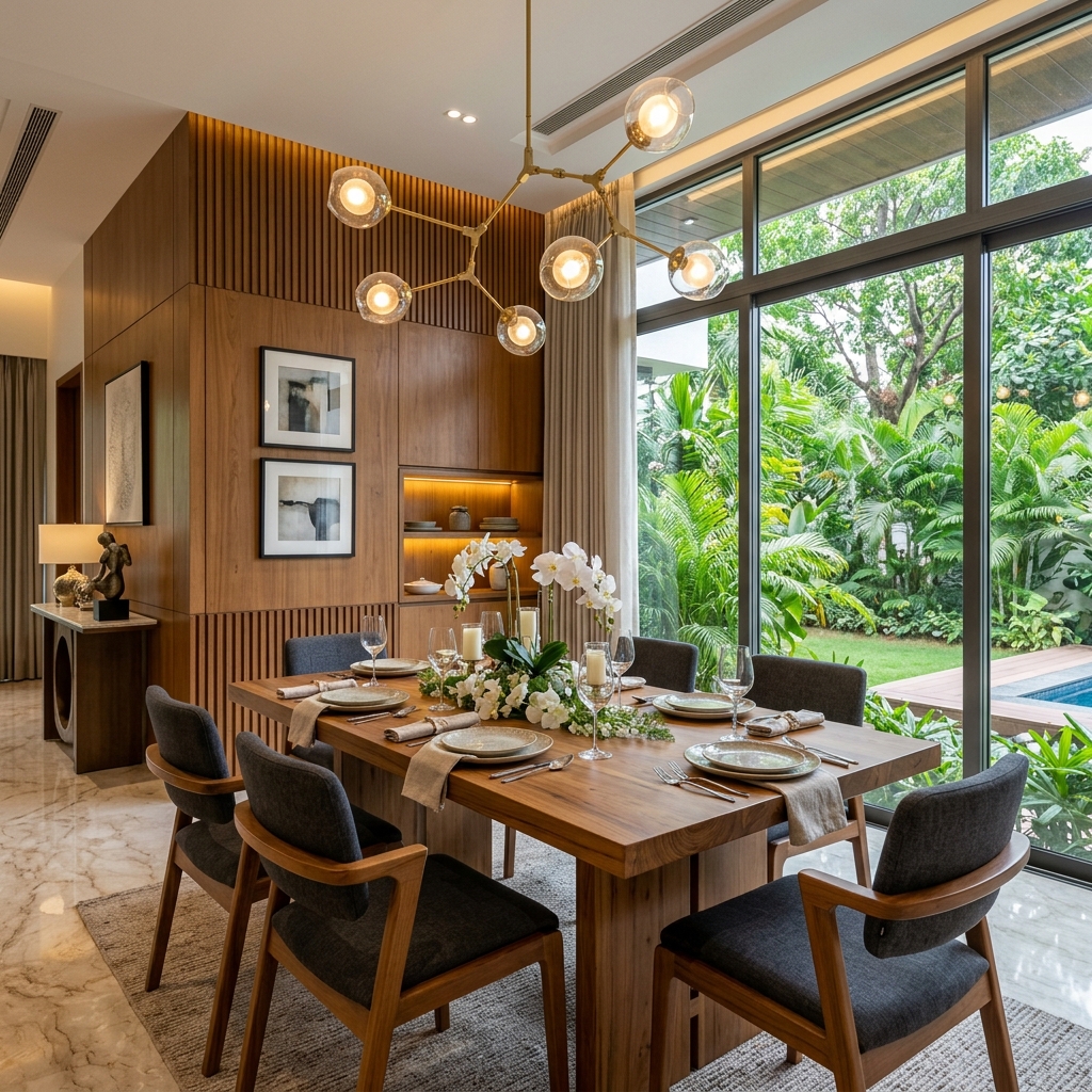 Villa Dining Area, Kanakapura Road
