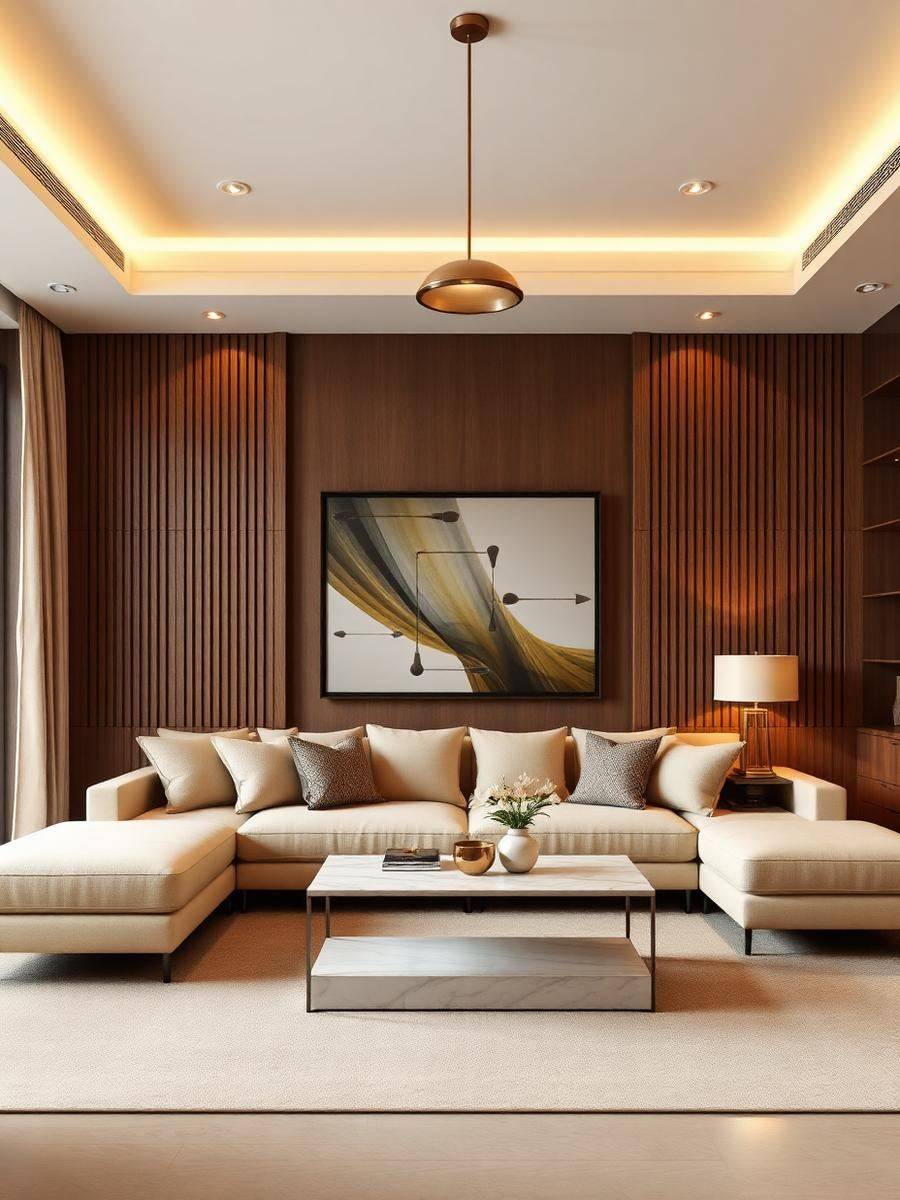 3D interior living room preview